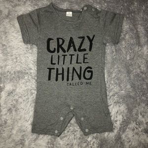 Unisex Crazy Little Thing Onesie